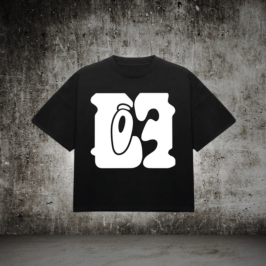 LōF Breadclip Black Crop Tee