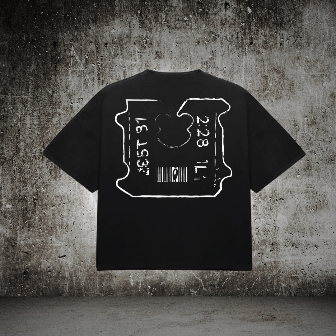 LōF Breadclip Black Crop Tee