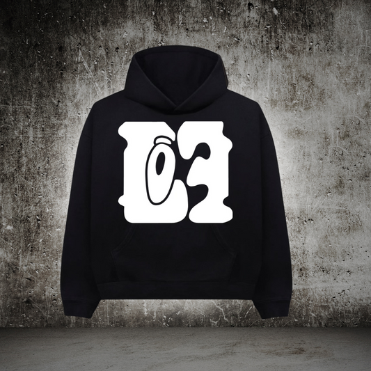 LōF Black Pullover Hoodie